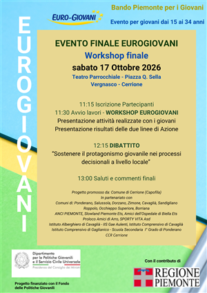 Evento finale EUROGIOVANI